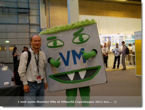 VMworld Copenhagen 2011 - The Monster VMs